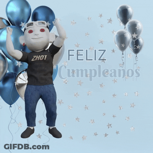 Animado Feliz Cumpleaños GIF