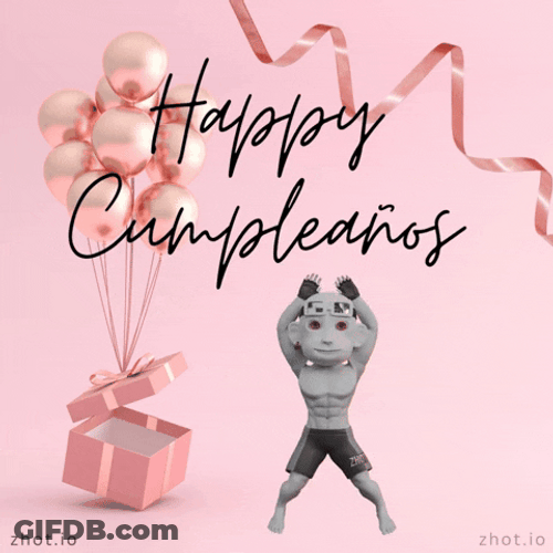 Animado Feliz Cumpleaños GIF