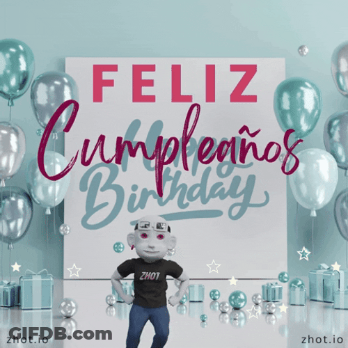 Animado Feliz Cumpleaños GIF