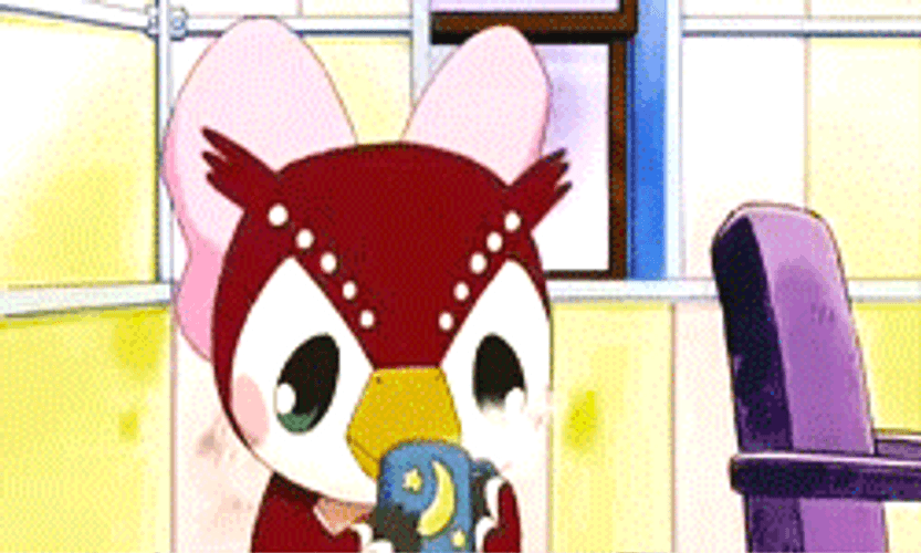 Animal Crossing Anime Celeste Coffee GIF