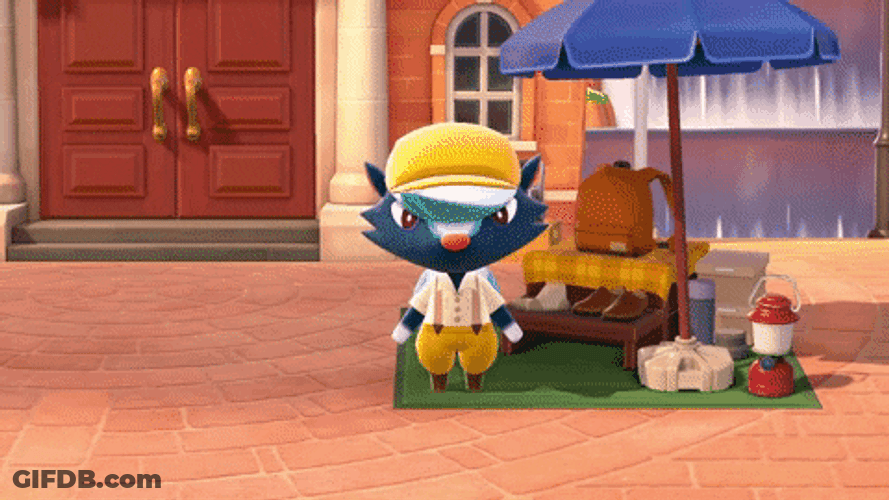 Animal Crossing Coin Flip GIF