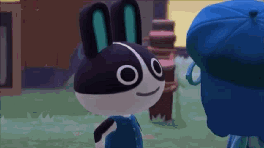 Animal Crossing Dotty Red Eyes GIF
