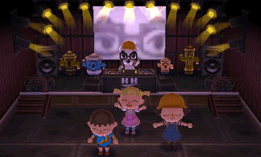Animal Crossing New Leaf DJ KK GIF