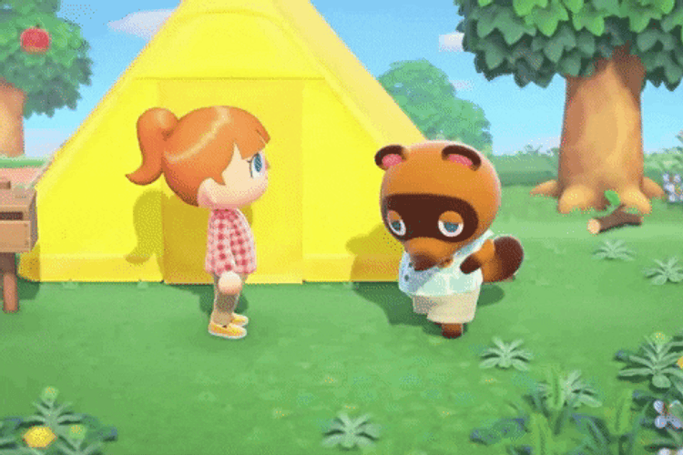 Animal Crossing Your Itemized Bill GIF