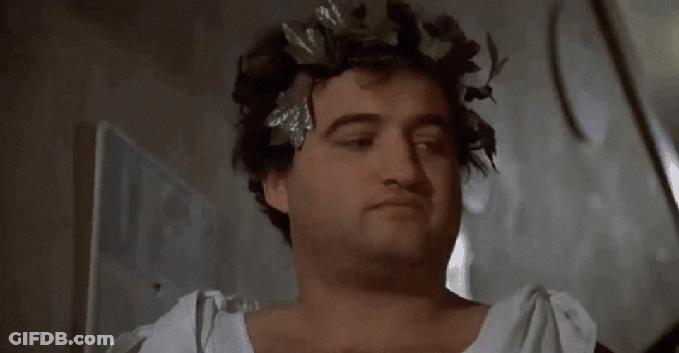 Animal House Bluto Blutarsky Sorry GIF
