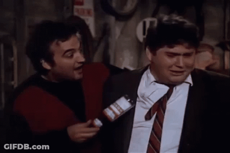 Animal House Bluto Consoling Flounder GIF