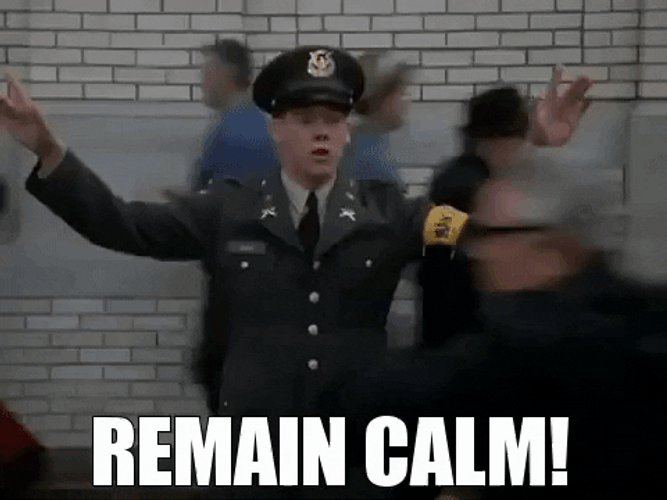 Animal House Calm Down Kevin Bacon GIF
