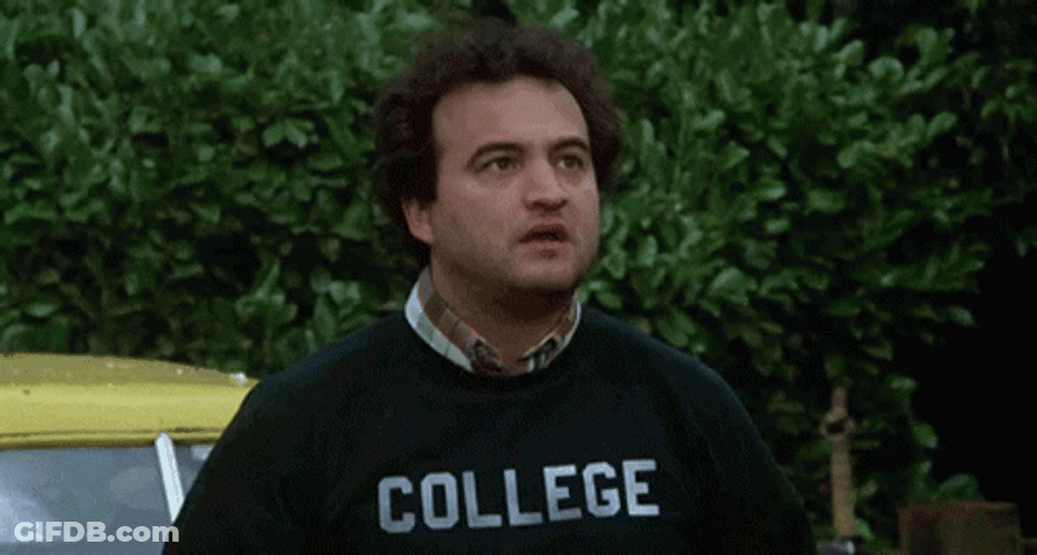 Animal House John Belushi Getting Drunk GIF