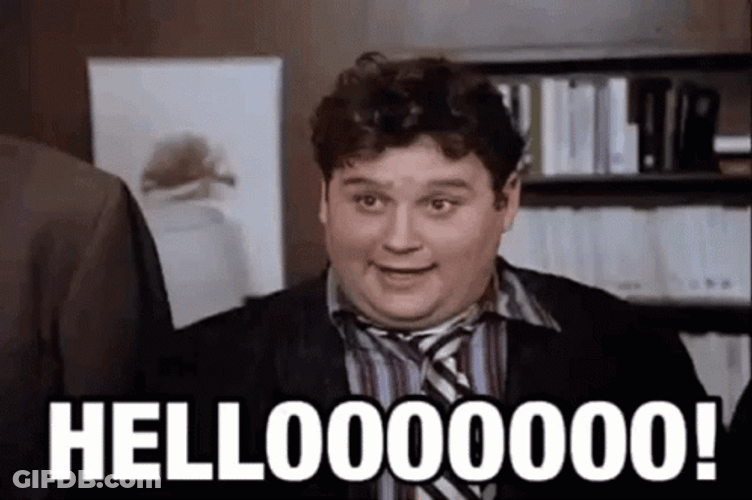 Animal House Stephen Furst Hello GIF