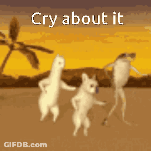 Animals Dancing Cry About It GIF