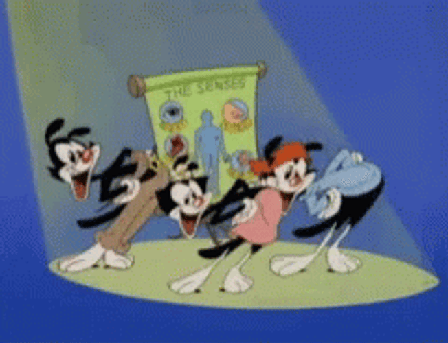 Animaniacs Characters Dancing GIF