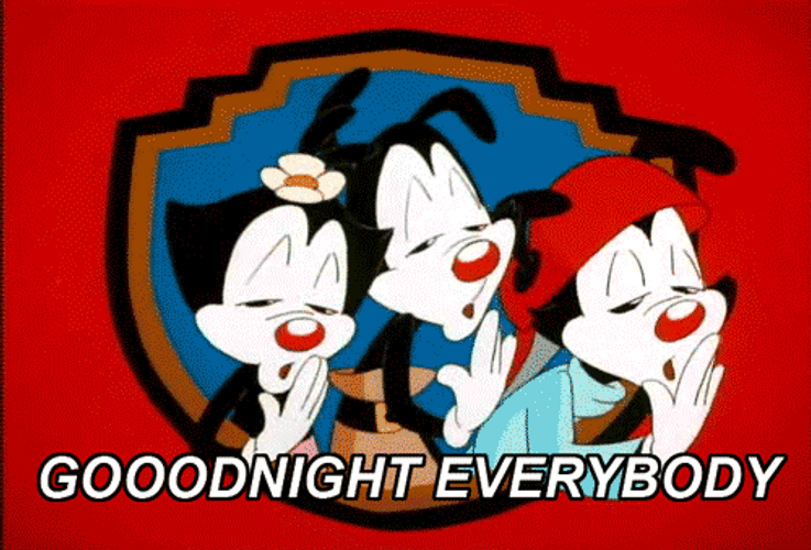 Animaniacs Goodnight Everybody GIF