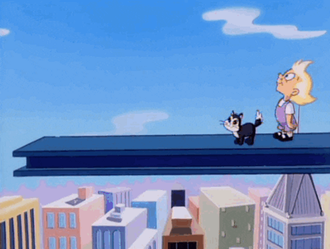 Animaniacs Mindy Looking At Vina GIF