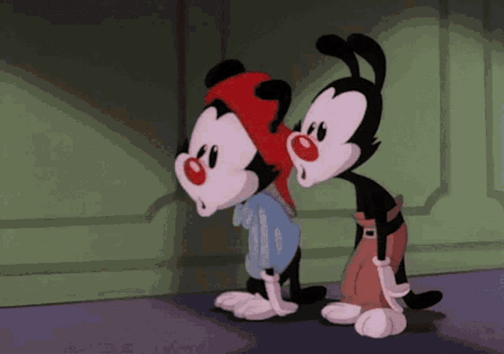 Animaniacs Sticking Out Its Tongues GIF