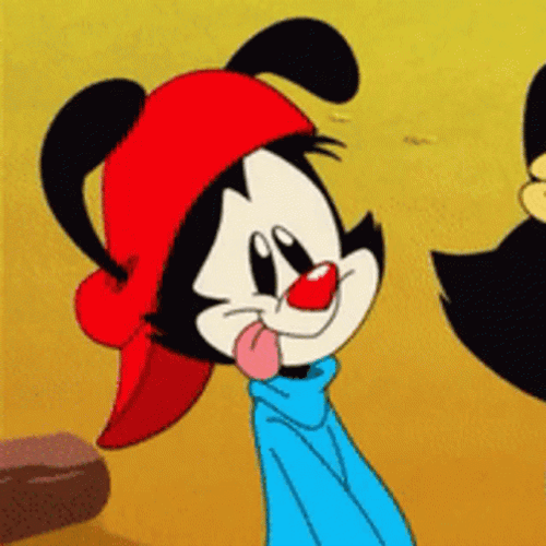 Animaniacs Wakko Sticking Out Its Tongue GIF