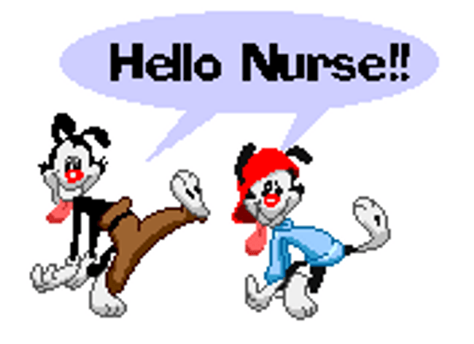 Animaniacs Wakko Yakko Hello Nurse GIF