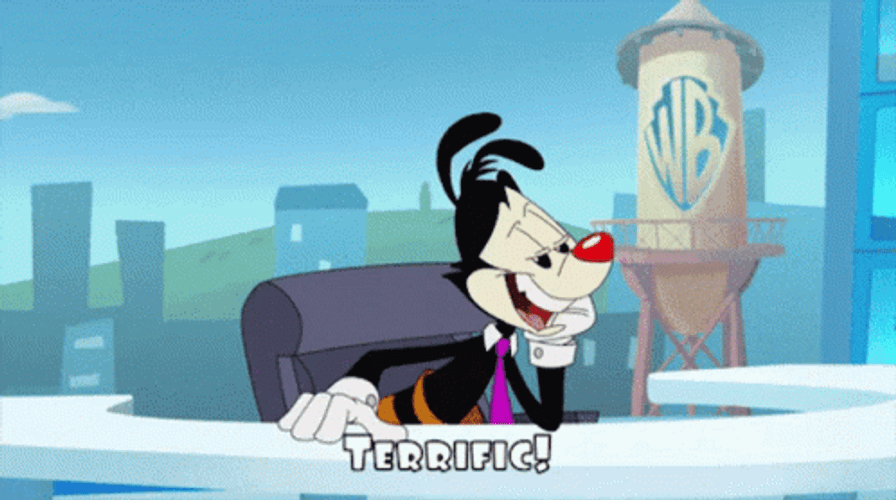 Animaniacs Yakko Warner Terrific GIF