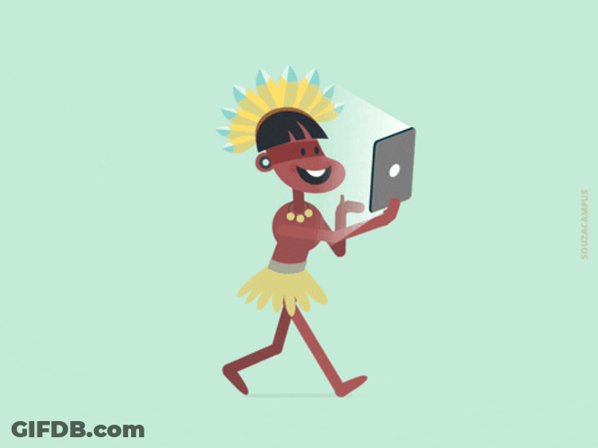 Animated African GIF