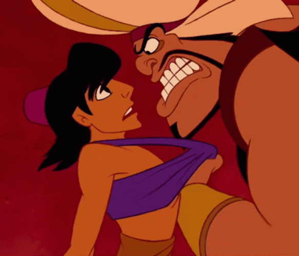 Animated Alladin Im In Trouble GIF