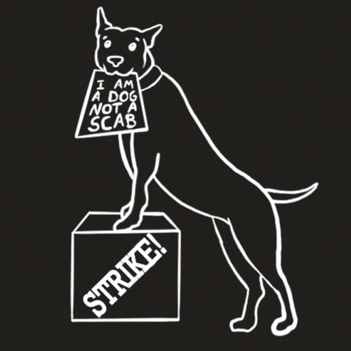 Animated Am Dog Not Scab GIF