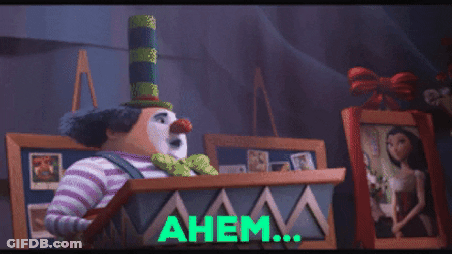 Animated Animal Crackers Ahem GIF