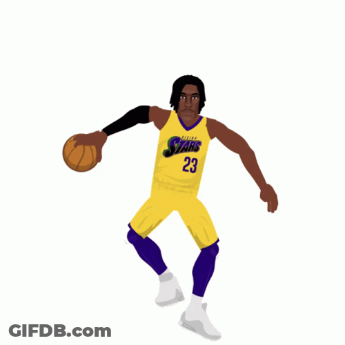 Animated Basketball Detroit Pistons GIF