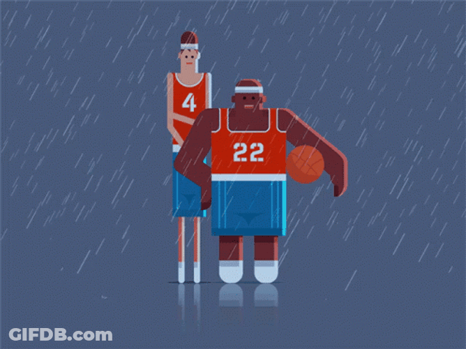 Animated Basketball Icon Male Cartoon GIF
