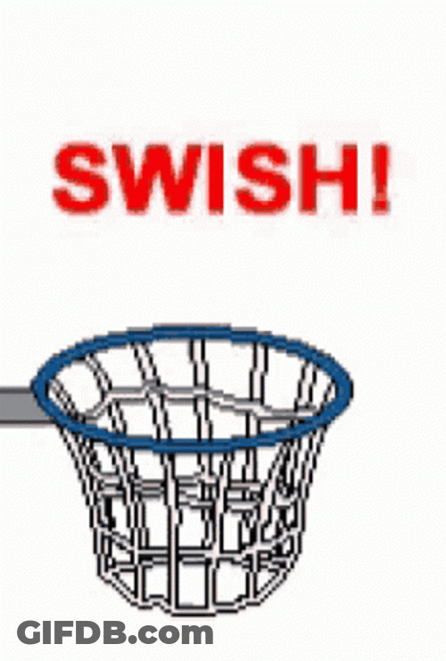 Animated Basketball Net Cartoon GIF