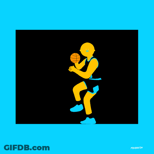 Animated Basketball Player Emoji GIF