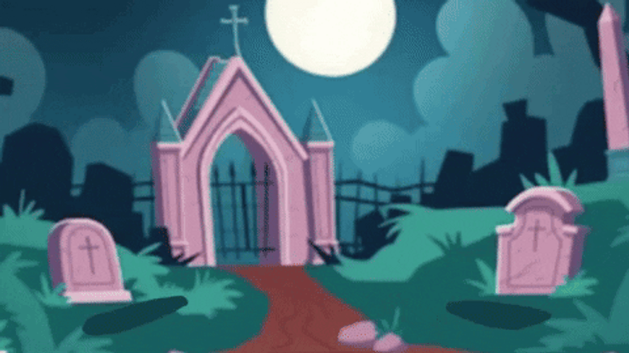 Animated Bear Cemetery Back From The Dead GIF