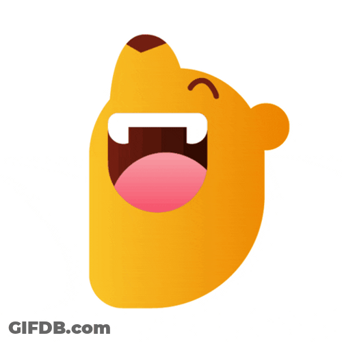 Animated Bear  Laugh Cry GIF