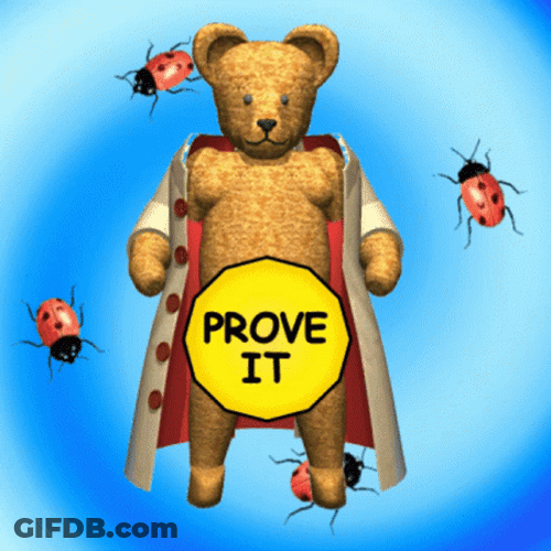 Animated Bear Prove It GIF