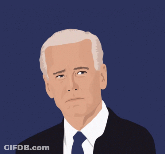 Animated Biden Ice Cream Eating GIF