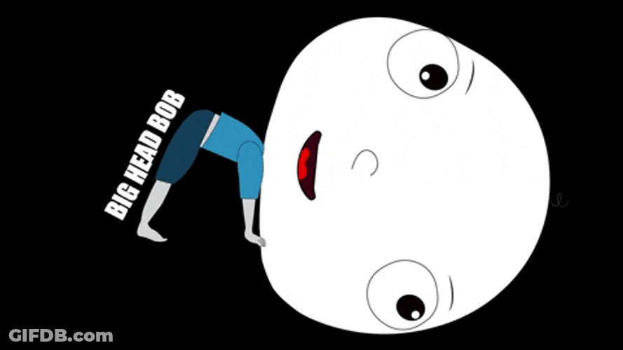 Animated Big Head Bob GIF