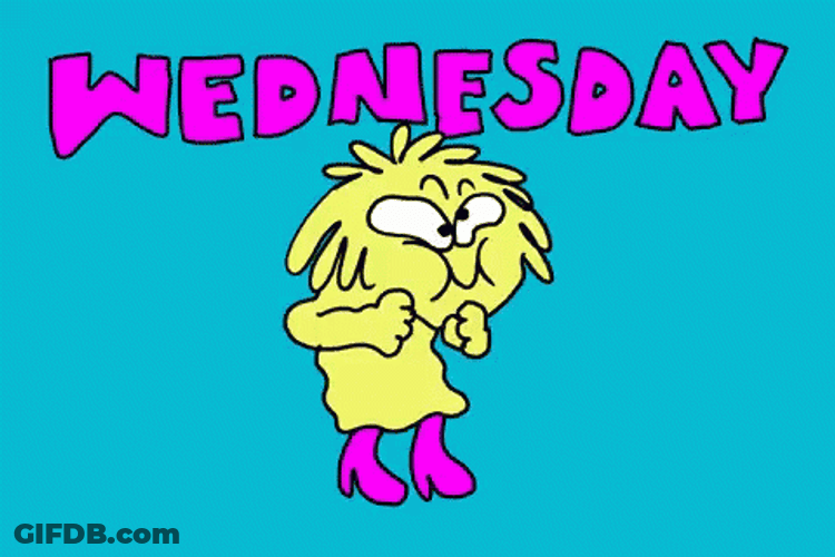 Animated Blessed Wednesday Dancing Troll GIF