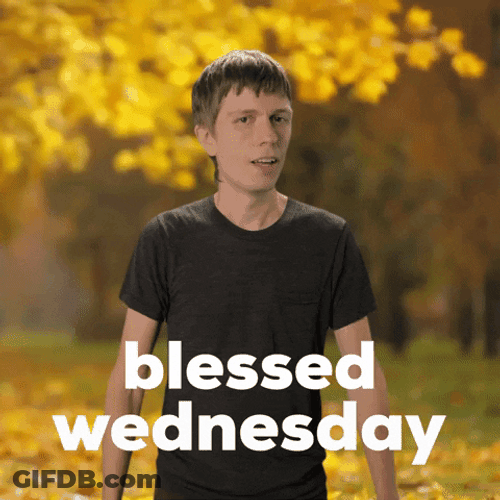 Animated Blessed Wednesday Guys GIF