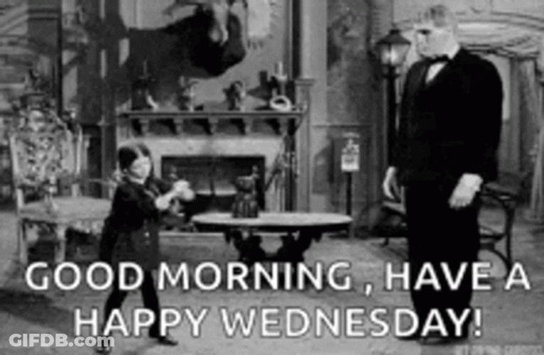 Animated Blessed Wednesday Lets Dance GIF