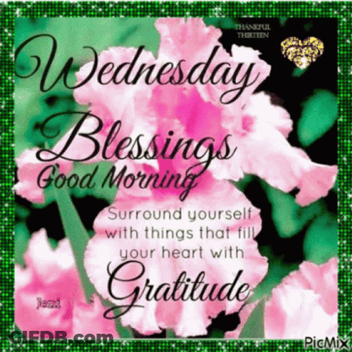 Animated Blessed Wednesday Morning GIF
