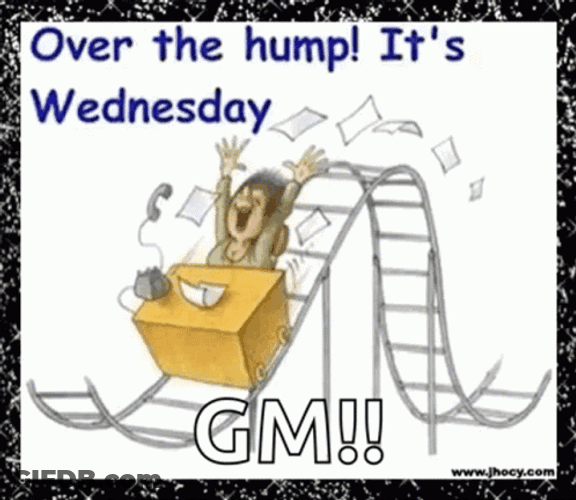 Animated Blessed Wednesday Over The Hump GIF