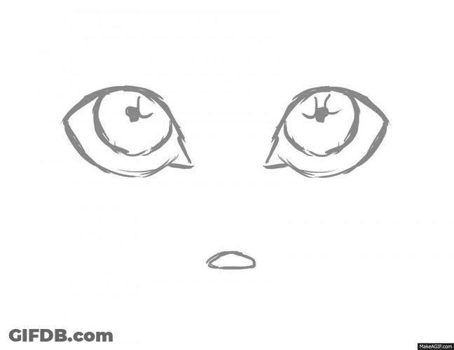Animated Blinking My Eyes GIF
