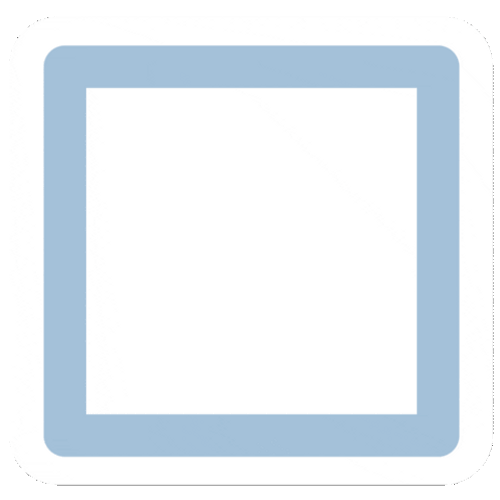 Animated Blue Box Check Mark GIF