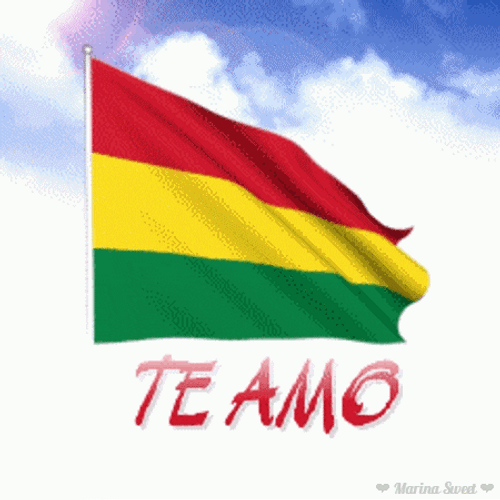 Animated Bolivia Flag GIF