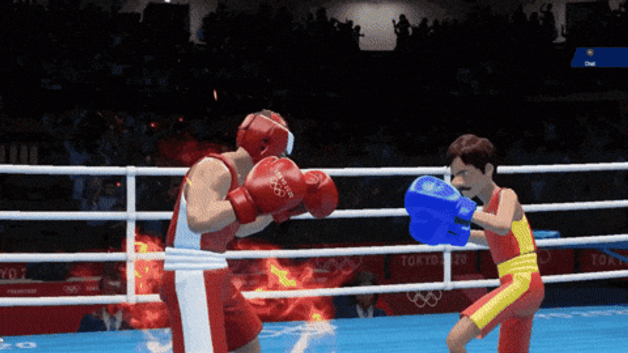 Animated Boxing Knockout GIF