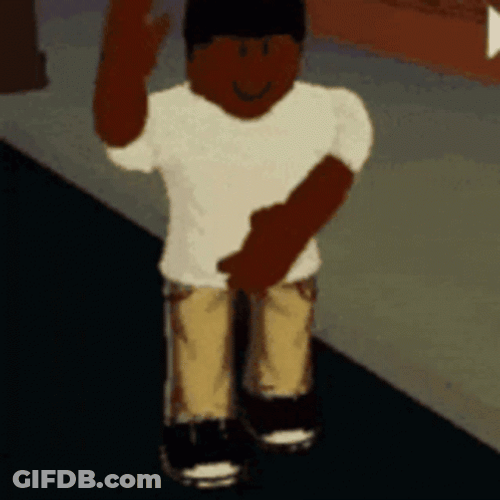 Animated Boy Sturdy Moves GIF