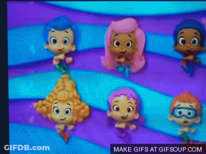 Animated Bubble Guppies Dancing GIF