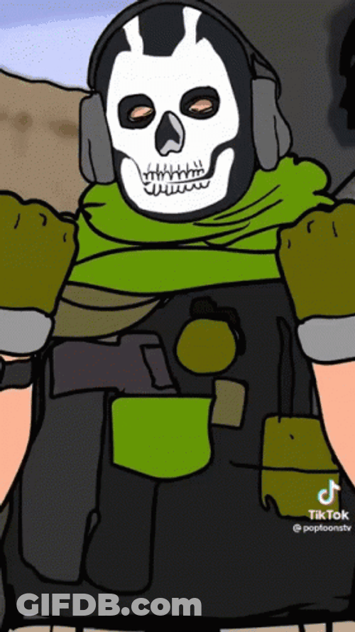 Animated Call Of Duty Ghost Dancing GIF