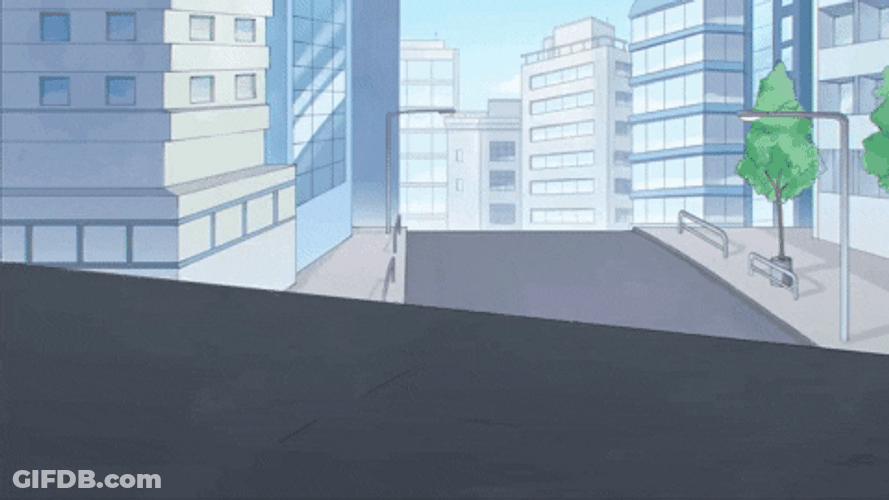Animated Cartoon Car Driving Fast Running Away GIF