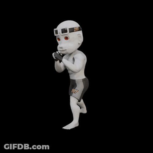 Animated Cartoon Kicked Out So Good GIF