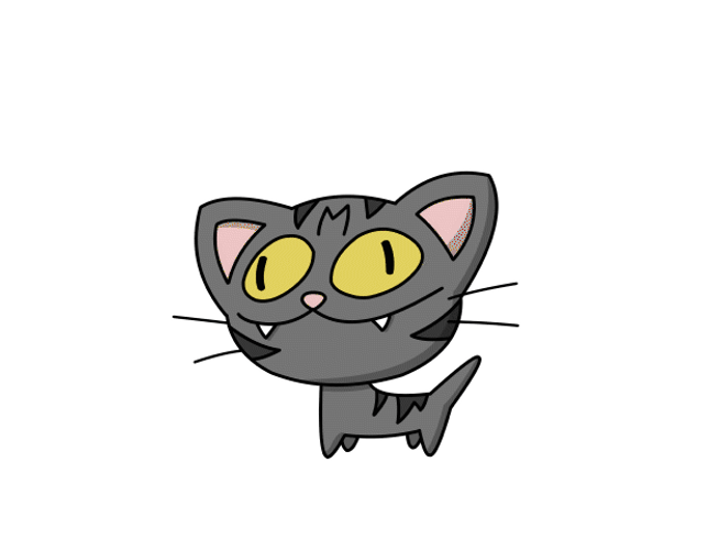 Animated Cat Head Exploding GIF