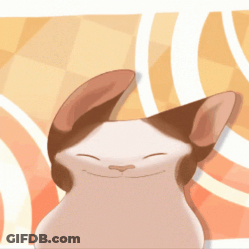 Animated Cat Vibing Dancing GIF
